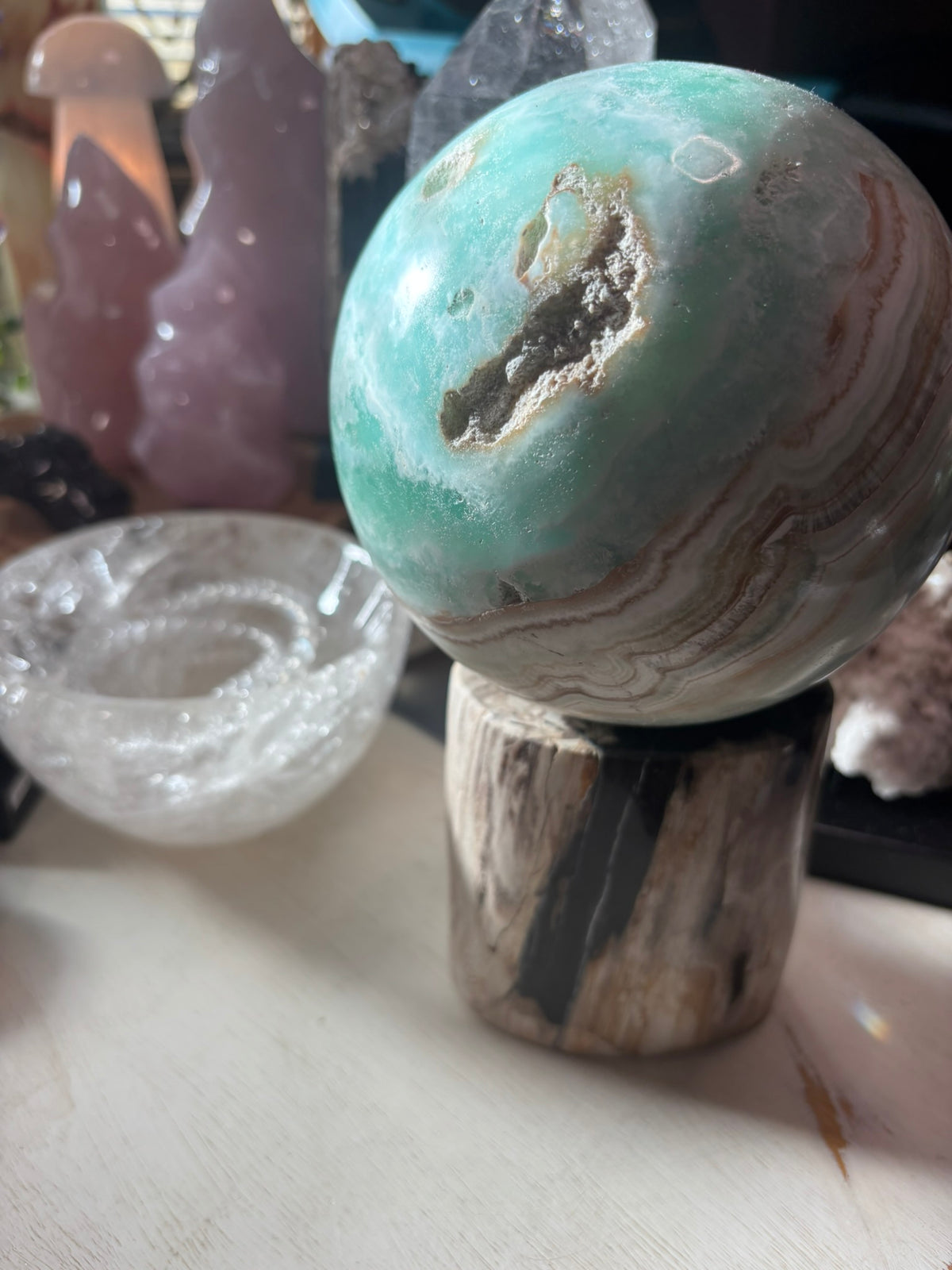 Caribbean Calcite - Sphere