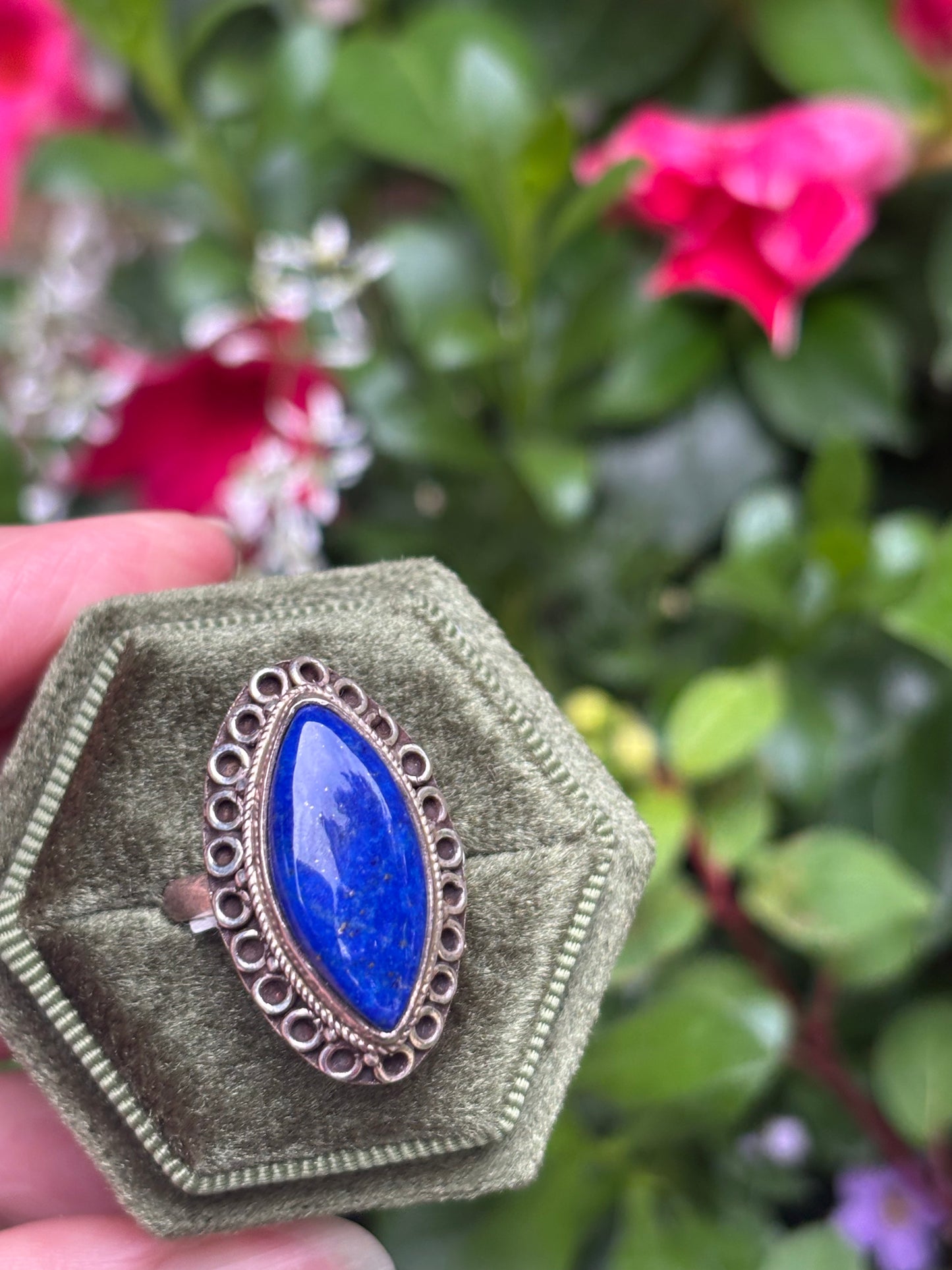 Lapis Lazuli Ring size 7.5