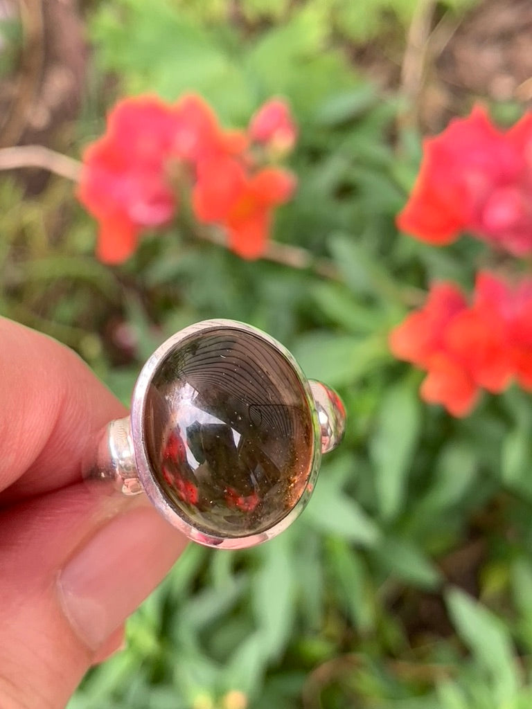 Smokey Quartz Ring size 9.5