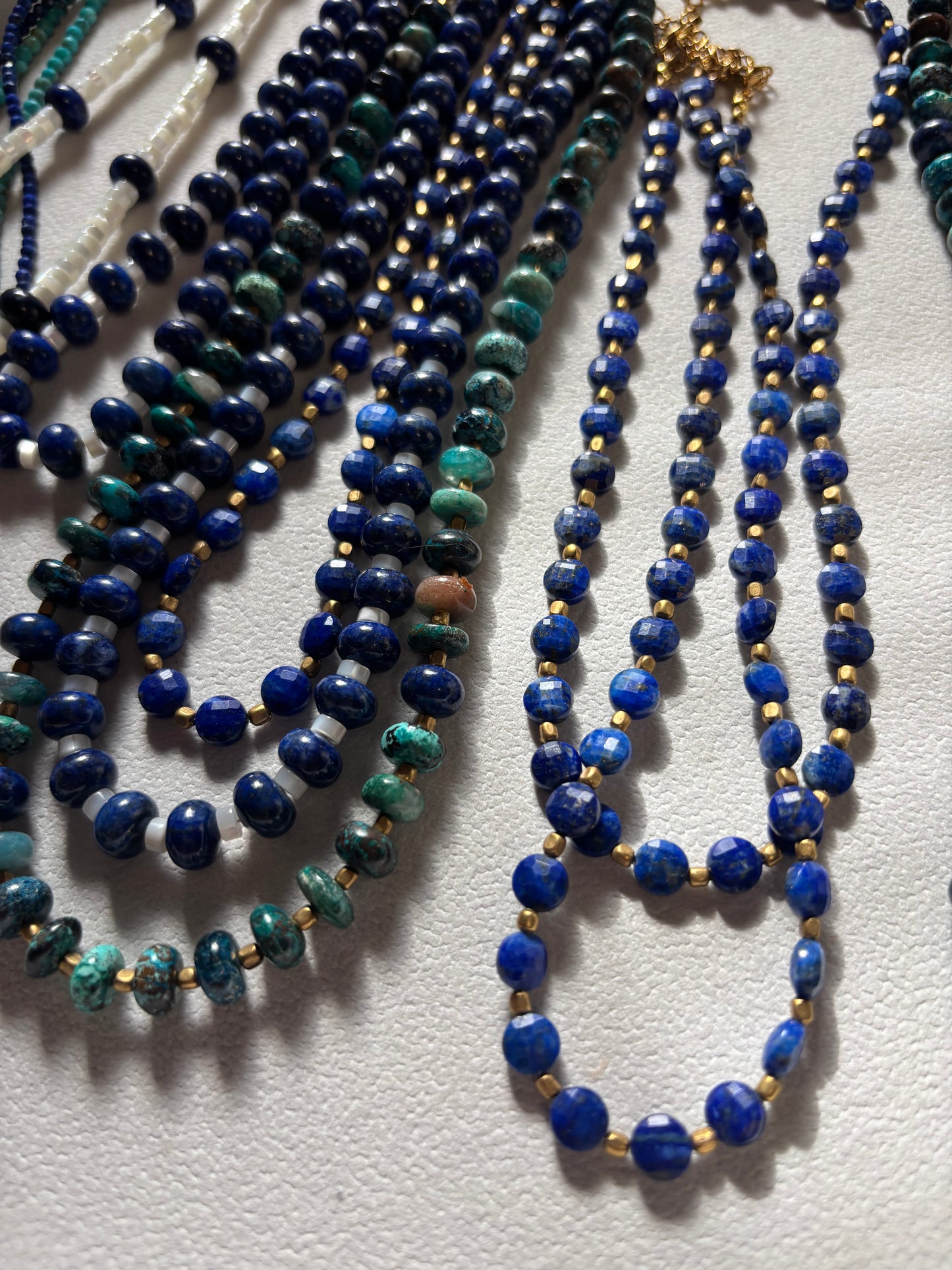 Deep Current — Faceted Lapis Lazuli