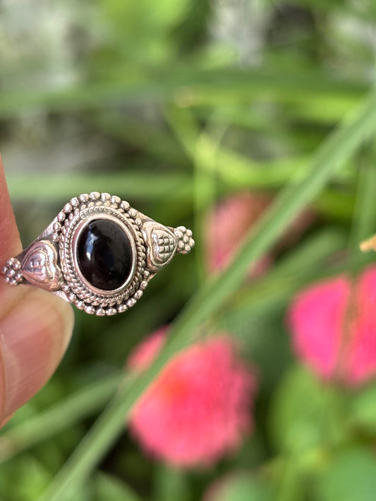 Black Onyx Ring size 8