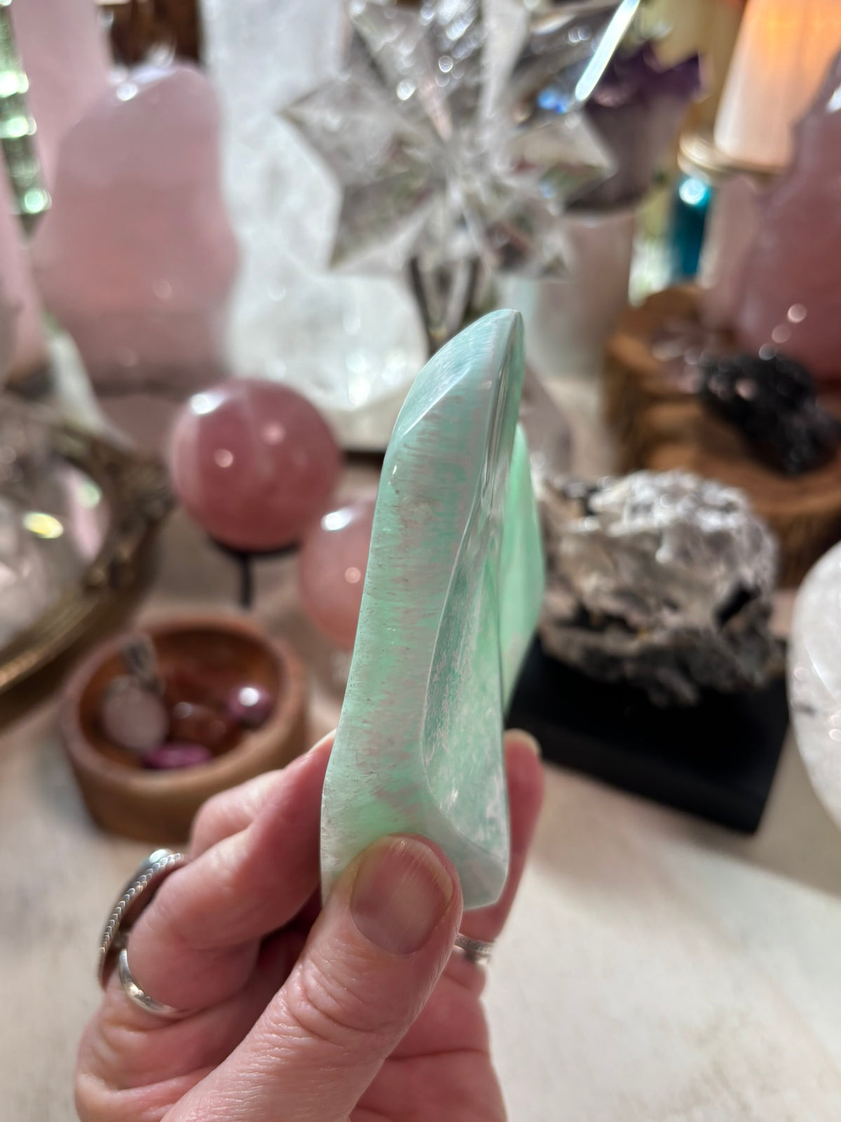 Caribbean Calcite - Free Form/ Heart