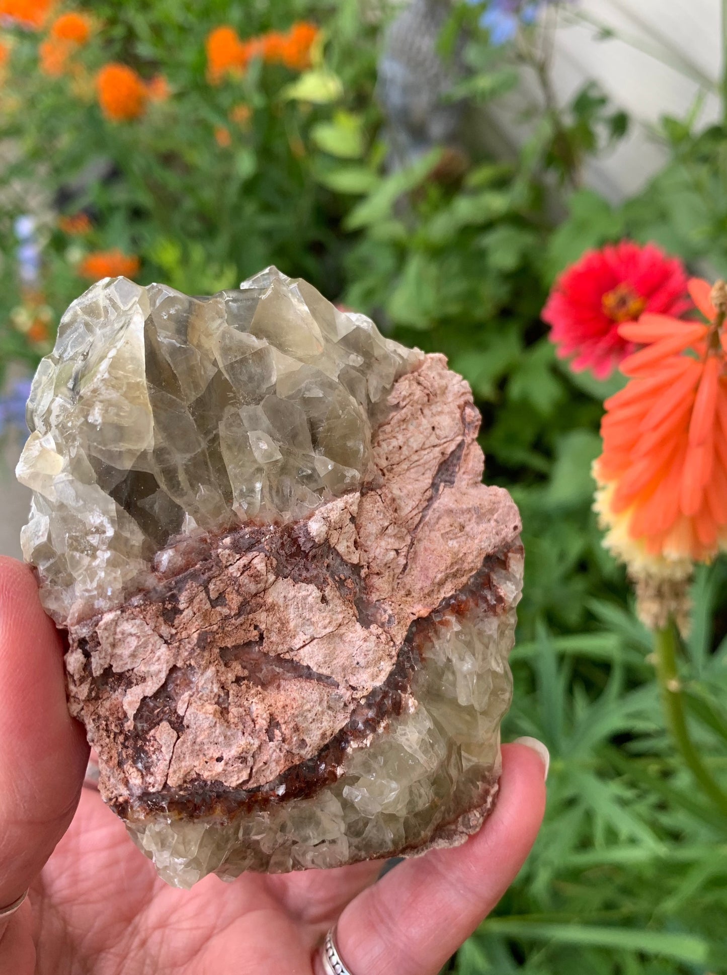 Green Calcite natural - Mexico