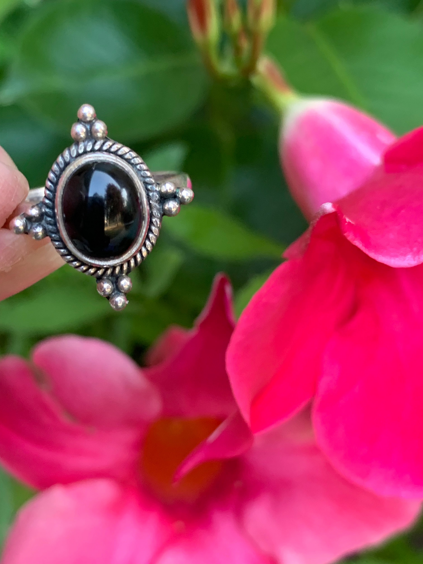 Black Onyx Ring size 7