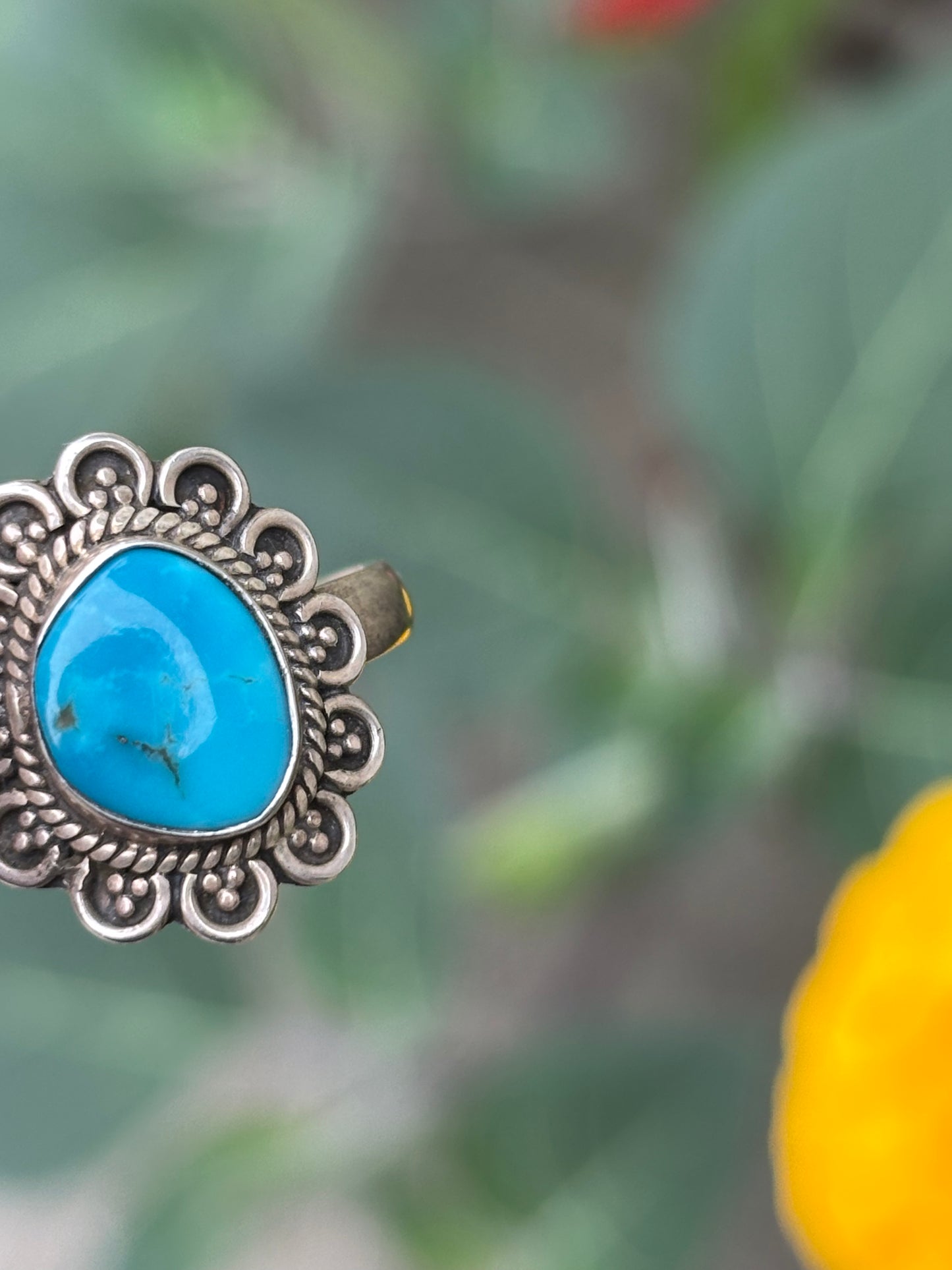 American Turquoise Ring size 9