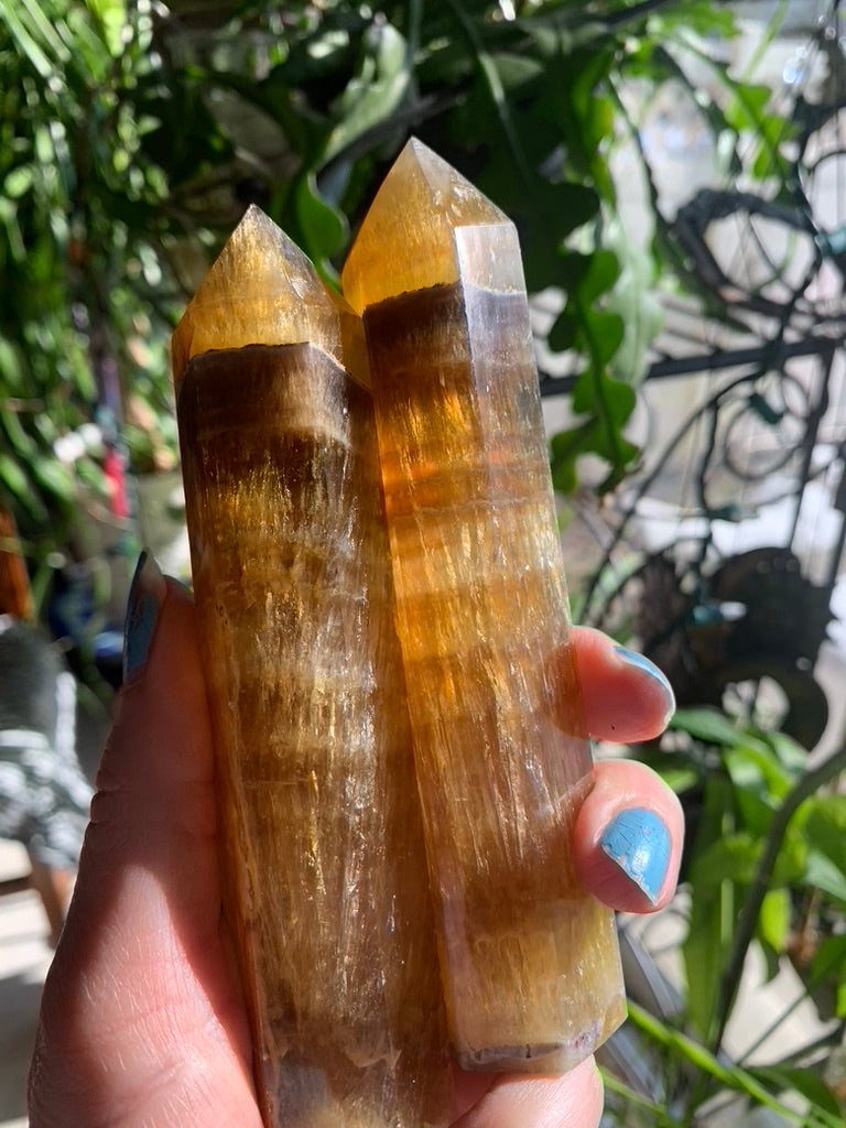 Yellow Fluorite tower