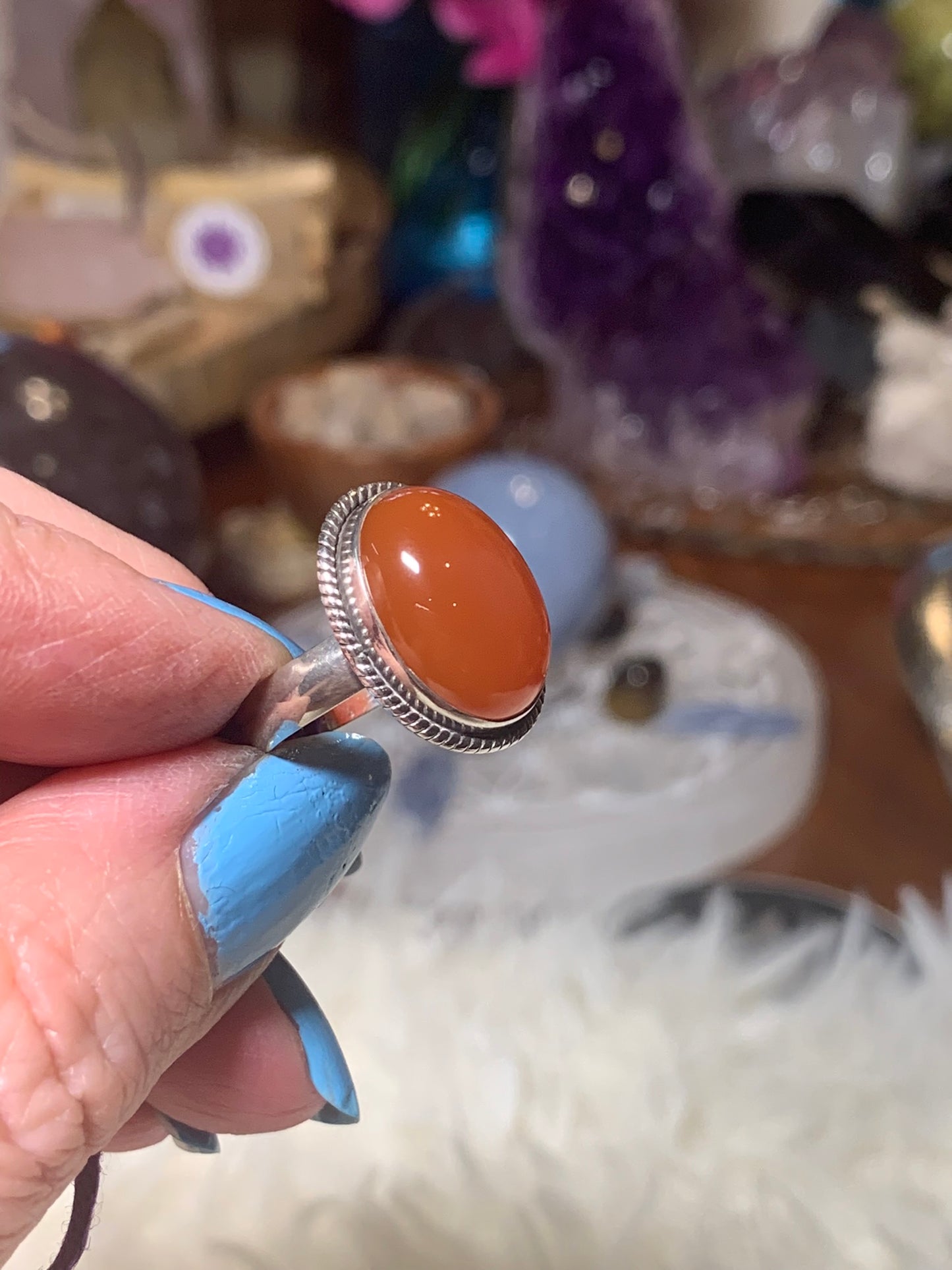 Carnelian Ring size 6