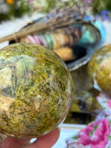 Green Opal sphere