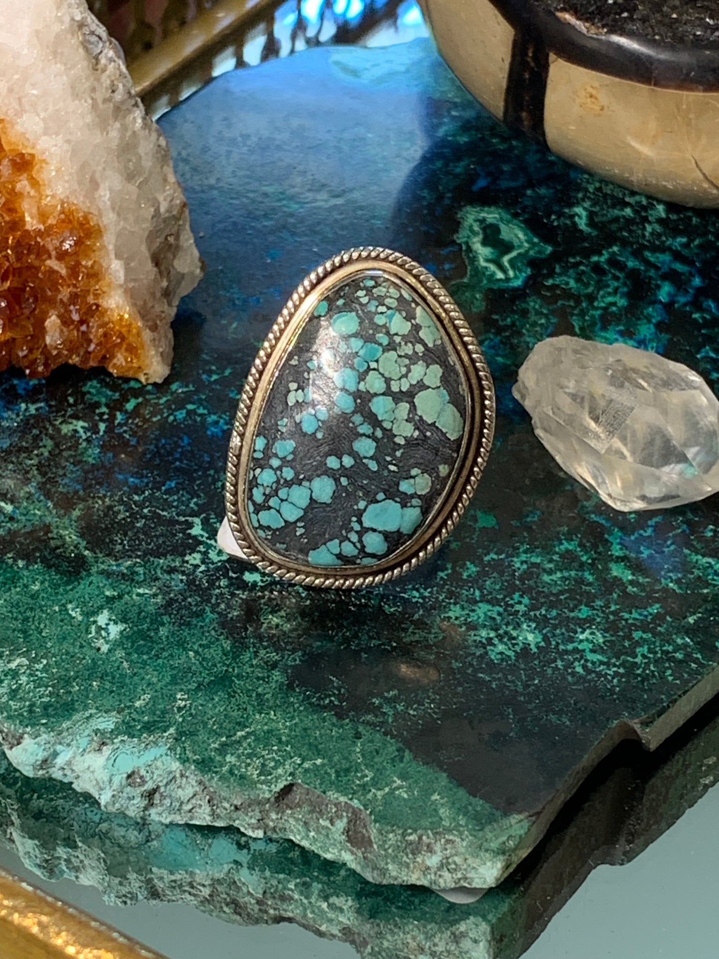 Turquoise Ring Size 9