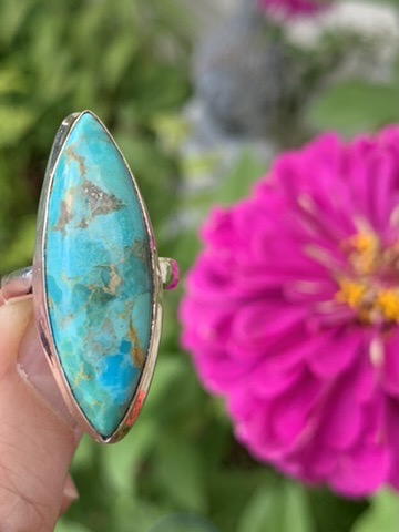 Turquoise Ring size 7