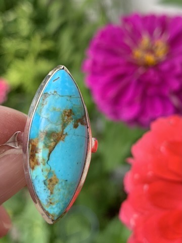 Turquoise Ring size 4.5