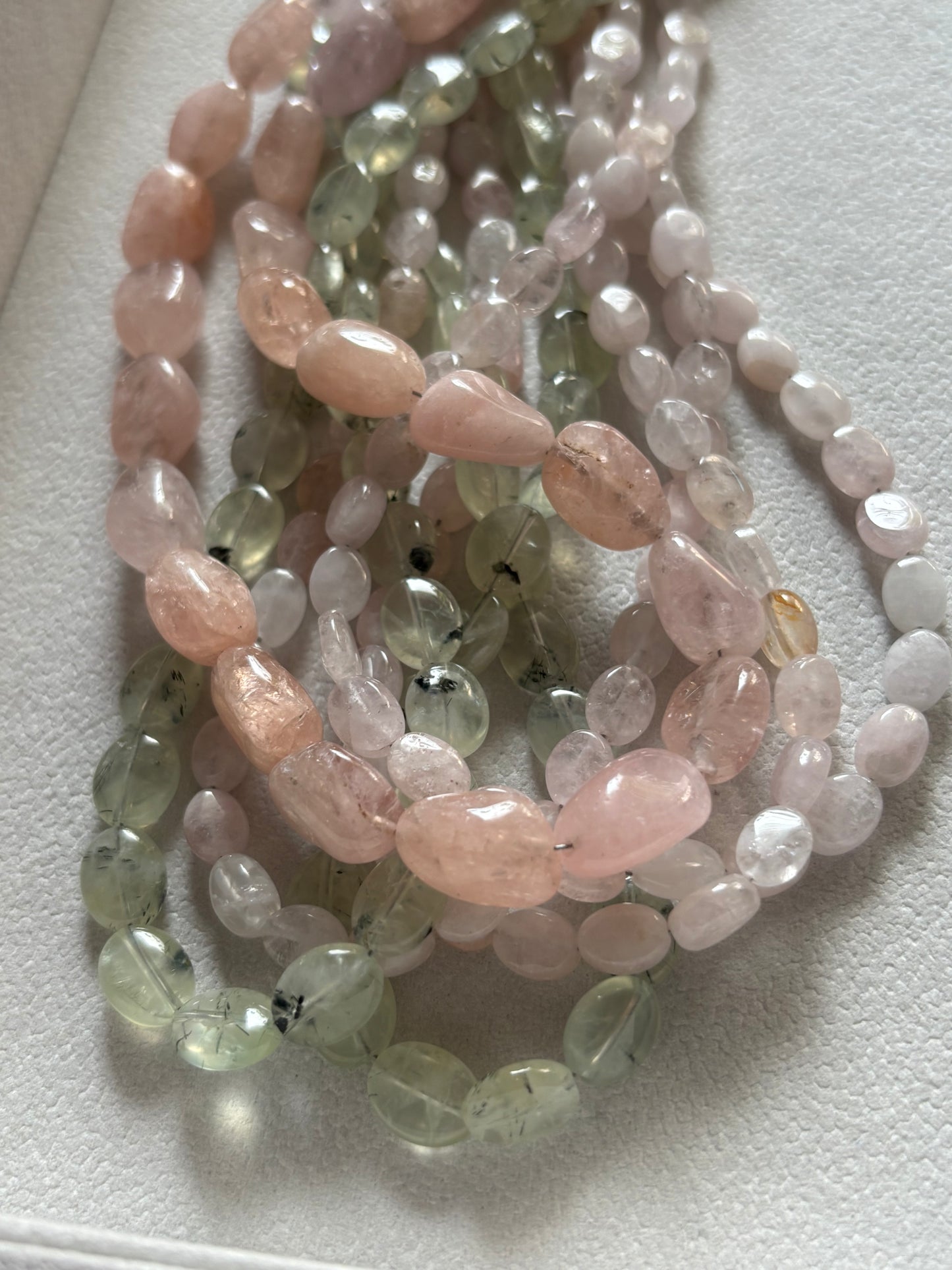 Whispering Moss - Prehnite with Epidote — Mali