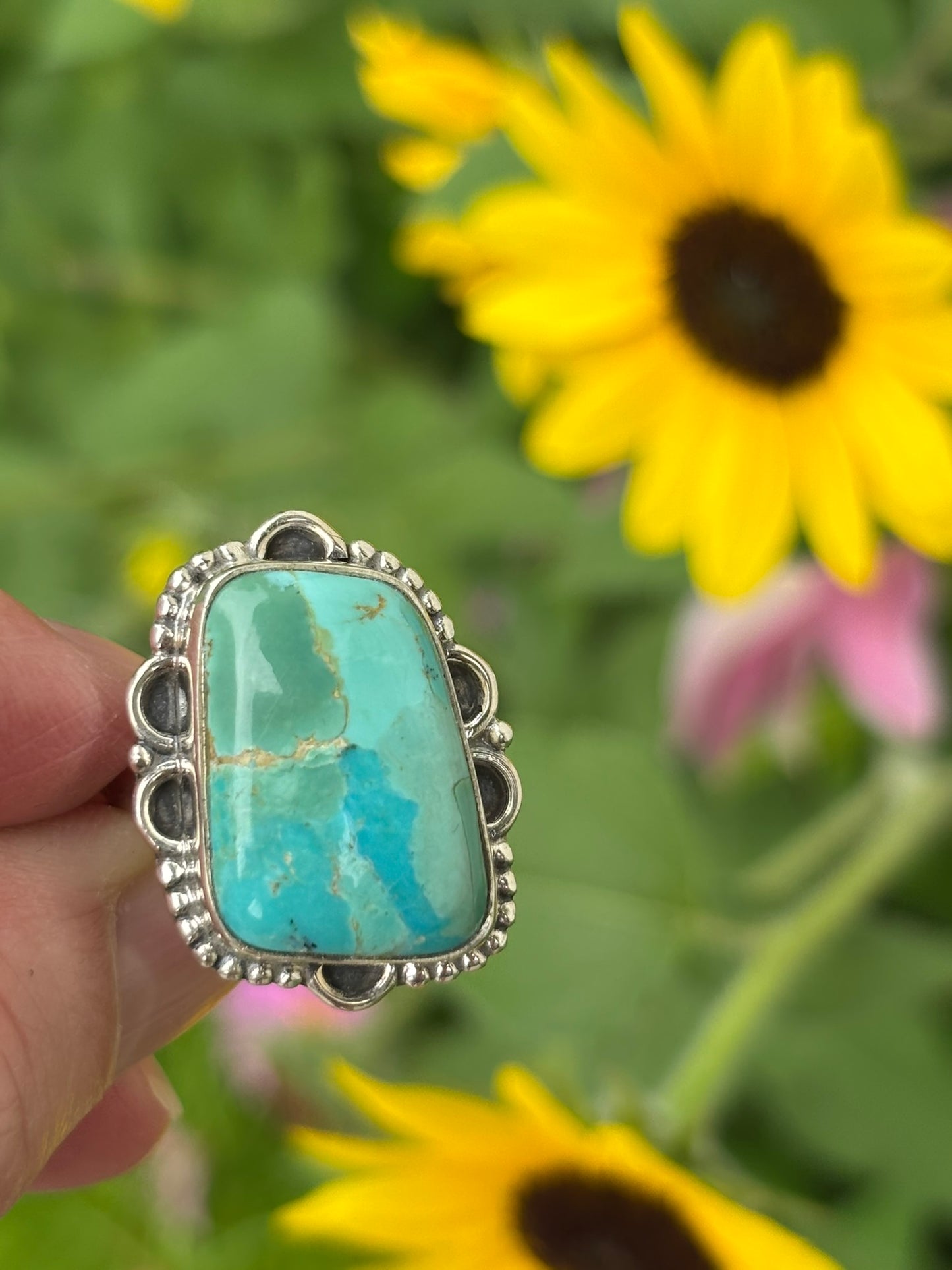 Turquoise Ring size 7