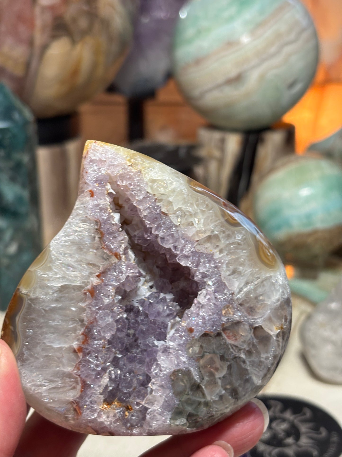 Druzy Amethyst Flame | Brazil