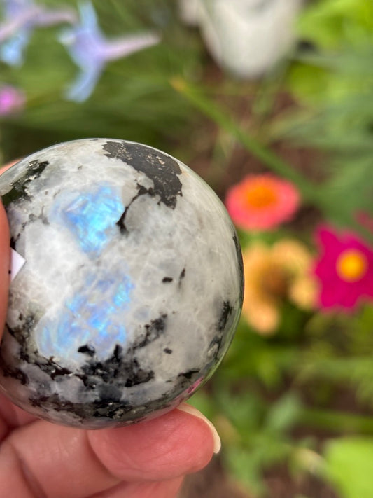 Rainbow Moonstone - Sphere | India
