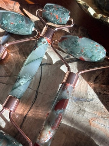 Bloodstone Crystal Facial Roller