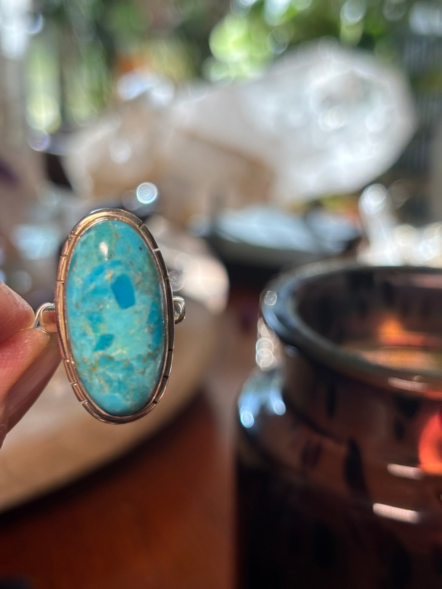 Lila Turquoise Rings