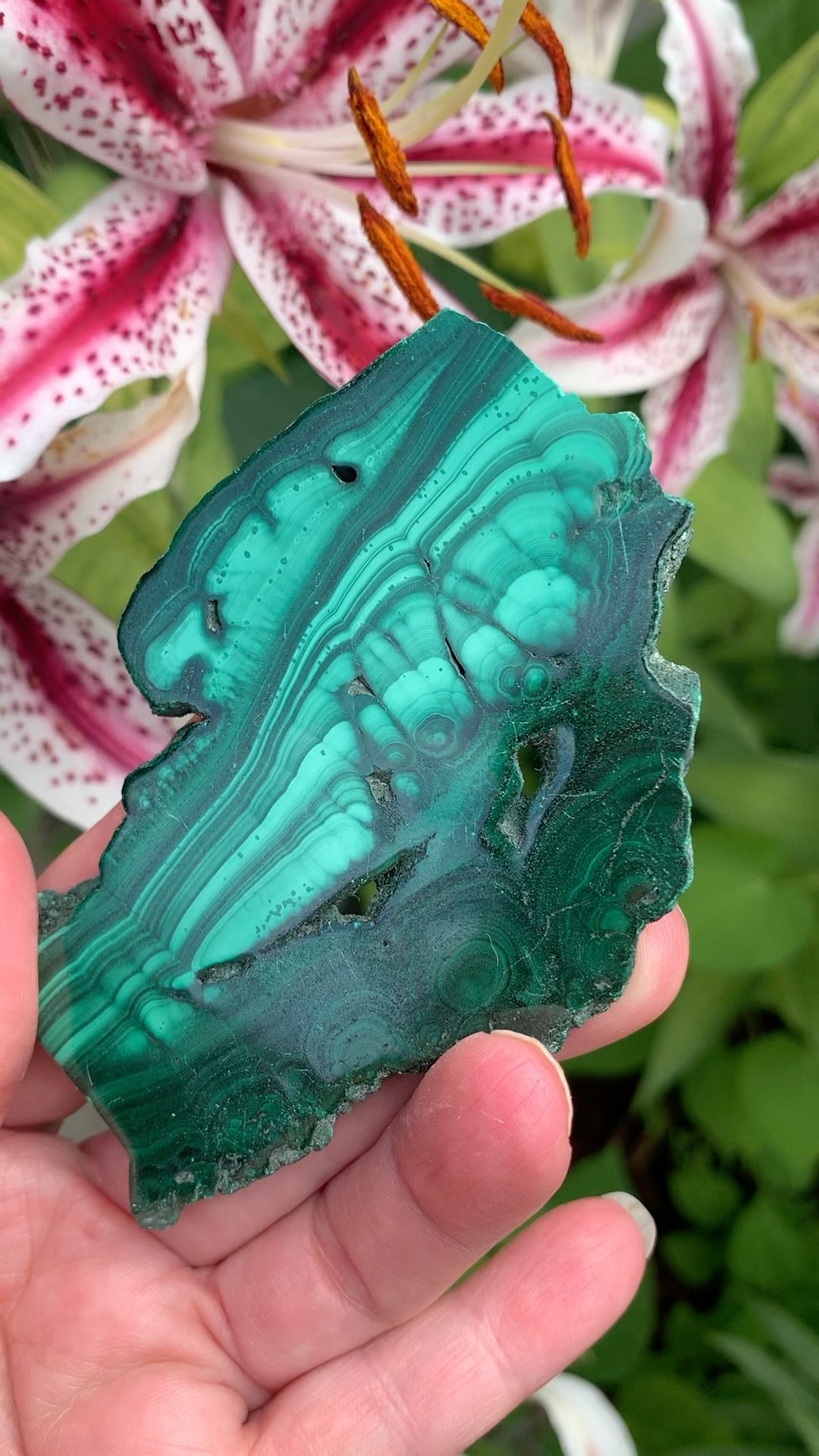 Malachite Charging Plate