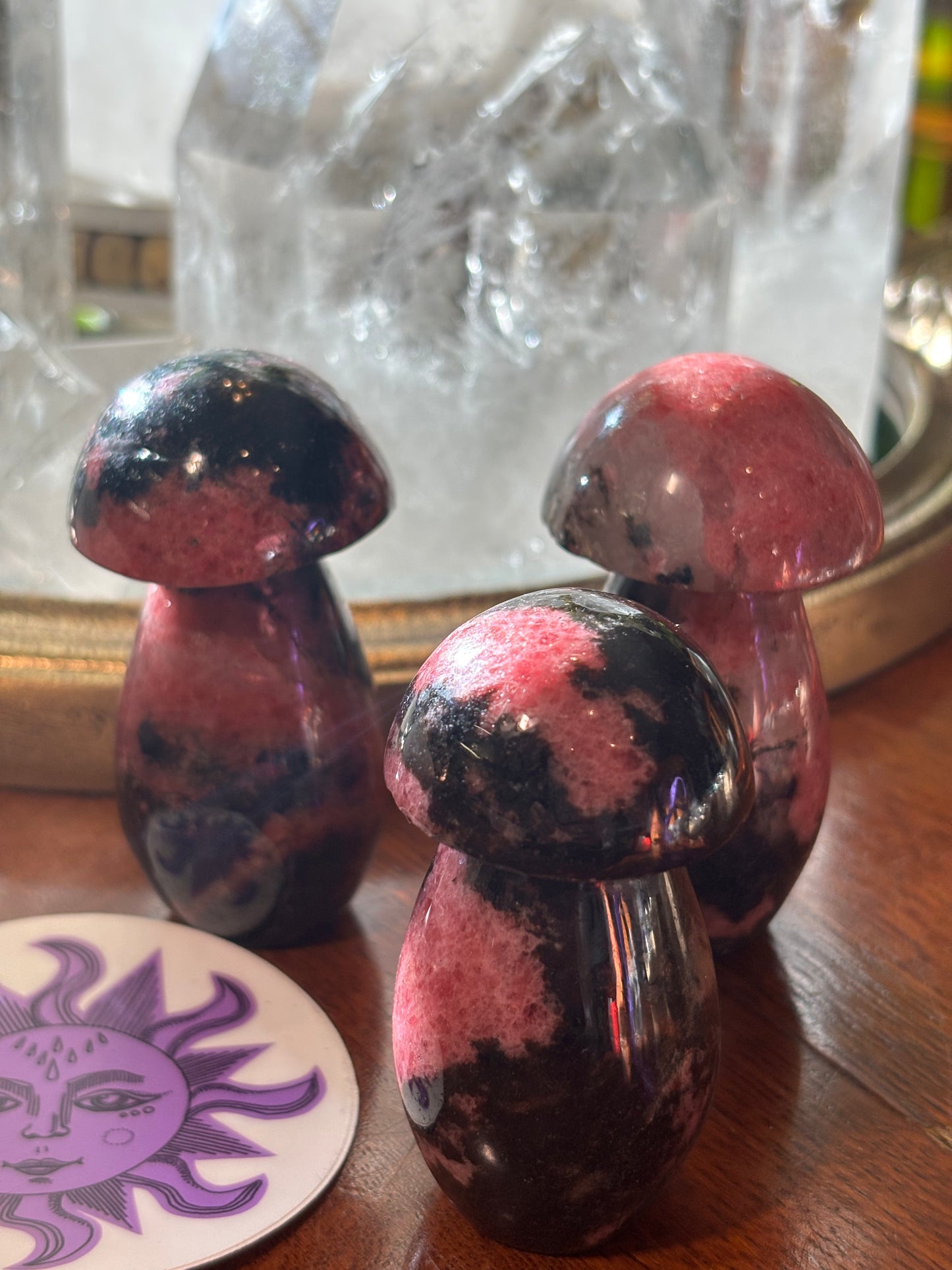 Rhodonite - Mushroom | Madagascar