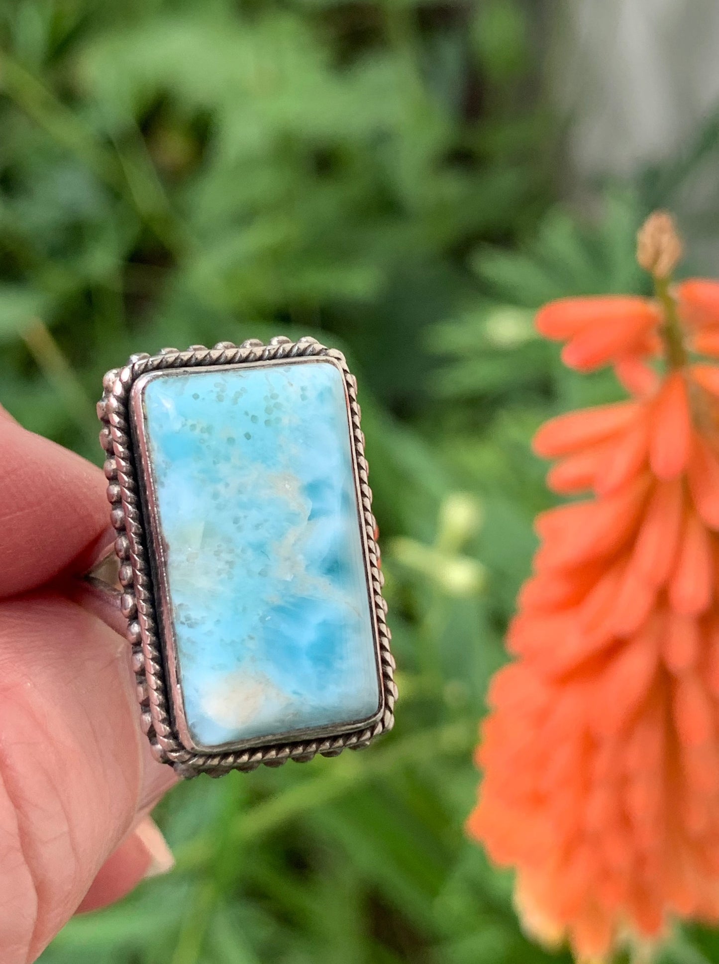 Larimar Ring Size 7