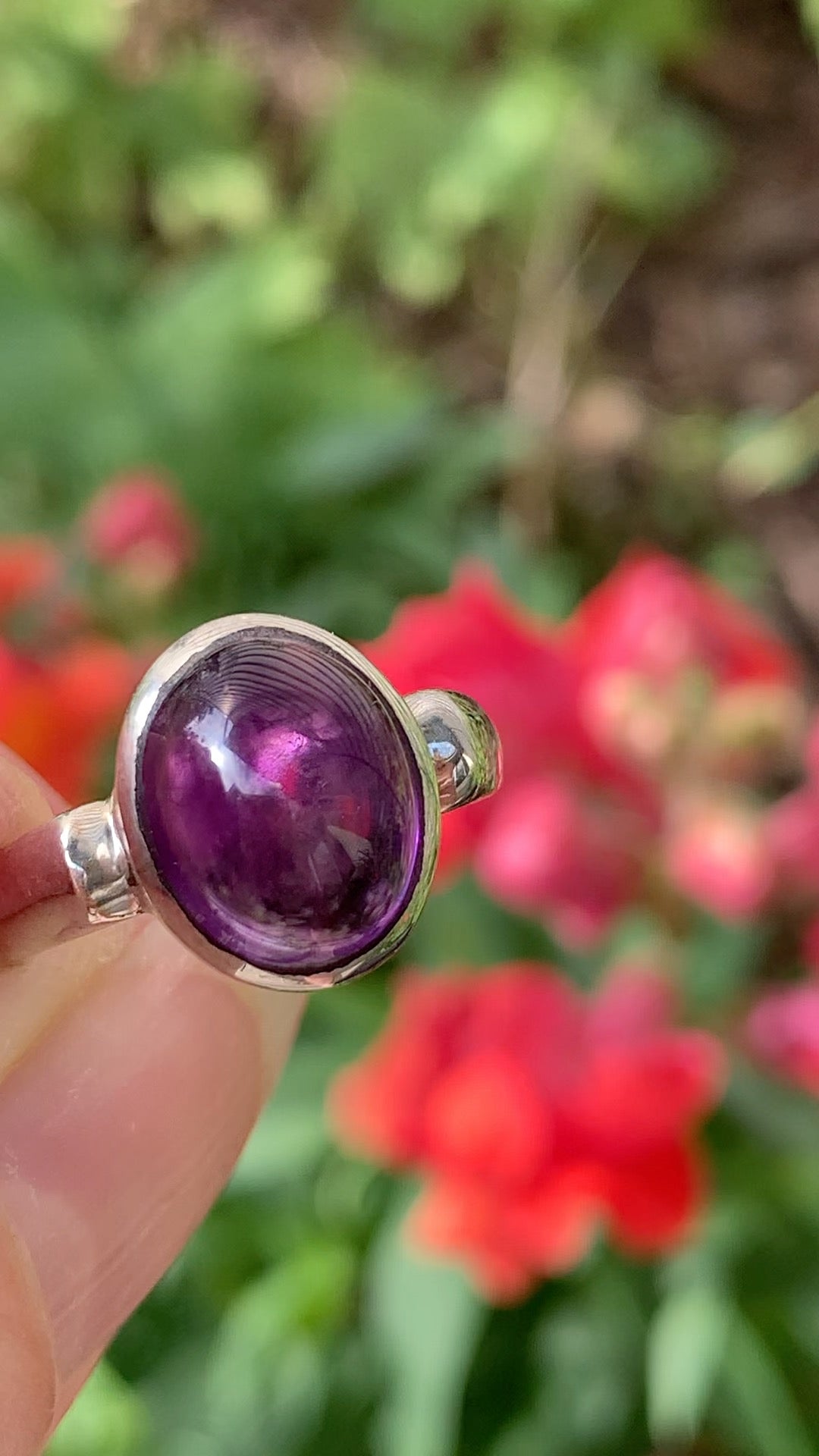 Amethyst Ring size 6.5