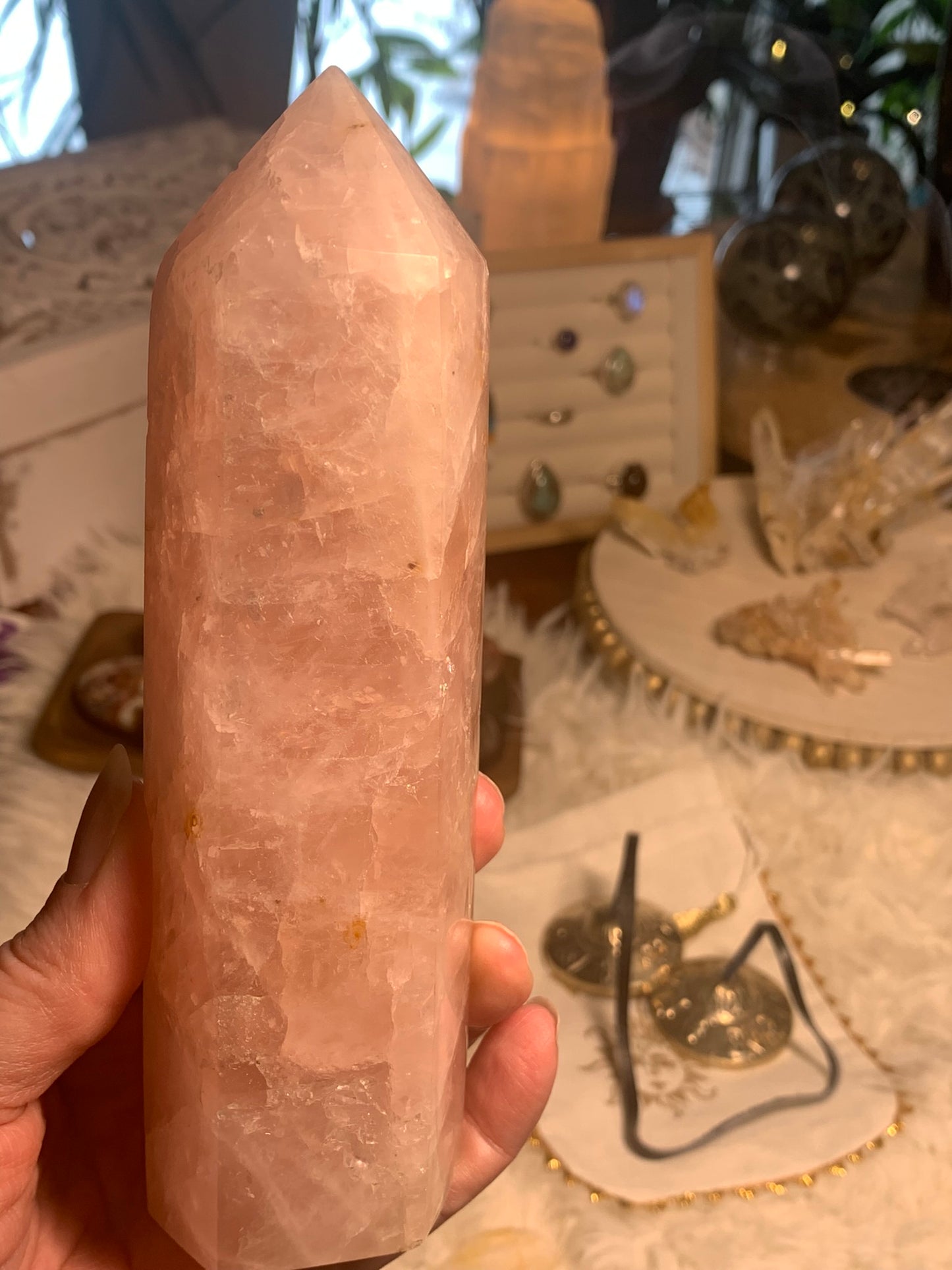 Rose Quartz Generator - Madagascar