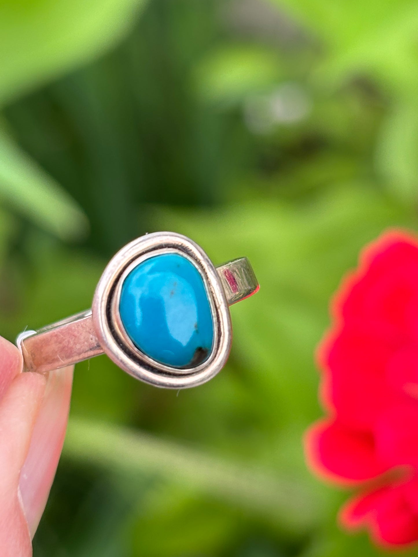 Sleeping Beauty Turquoise Ring size 7