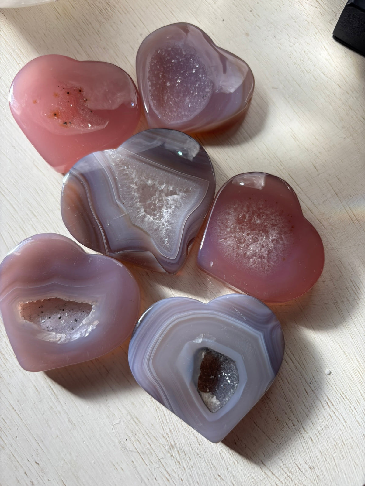 Druzy Agate - Heart