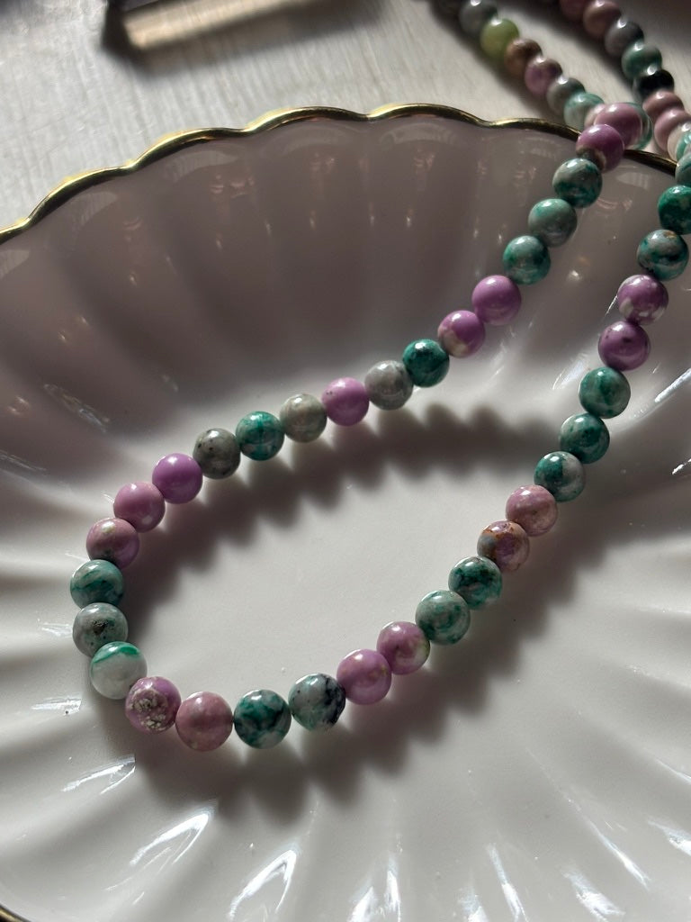 Inner Sanctum — Phosphosiderite & Chrysocolla -  Africa