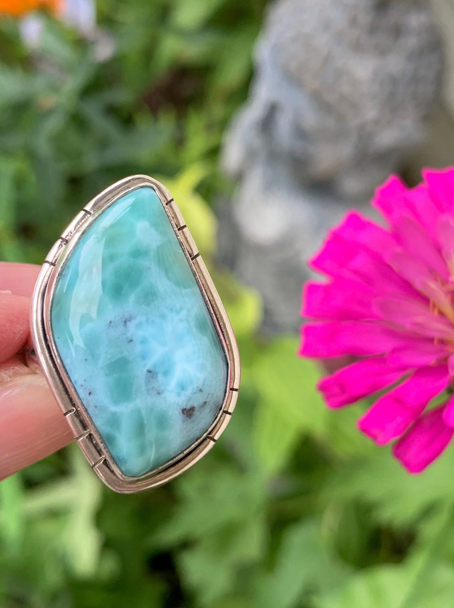 Larimar Ring Size 9