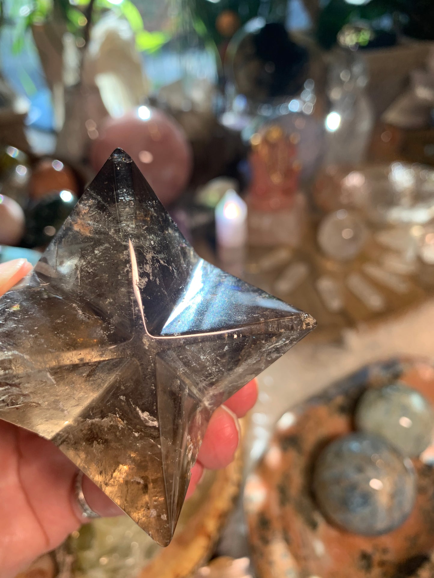 Smokey Quartz Merkaba - Brazil