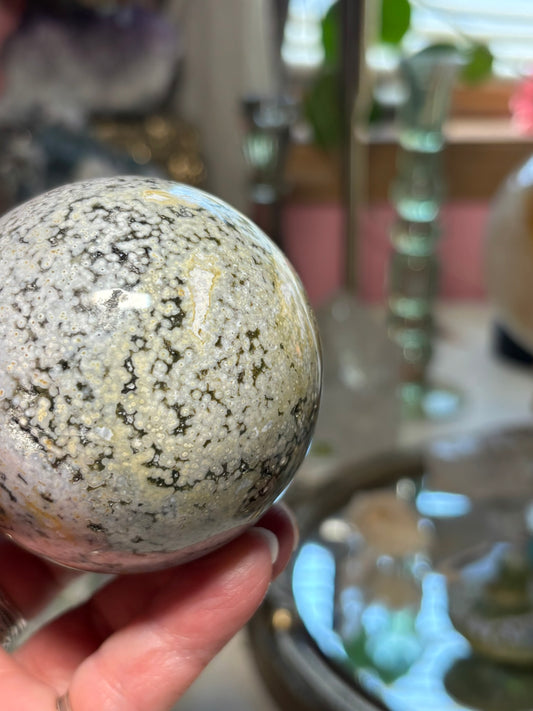 Sea Jasper Sphere - Madagascar