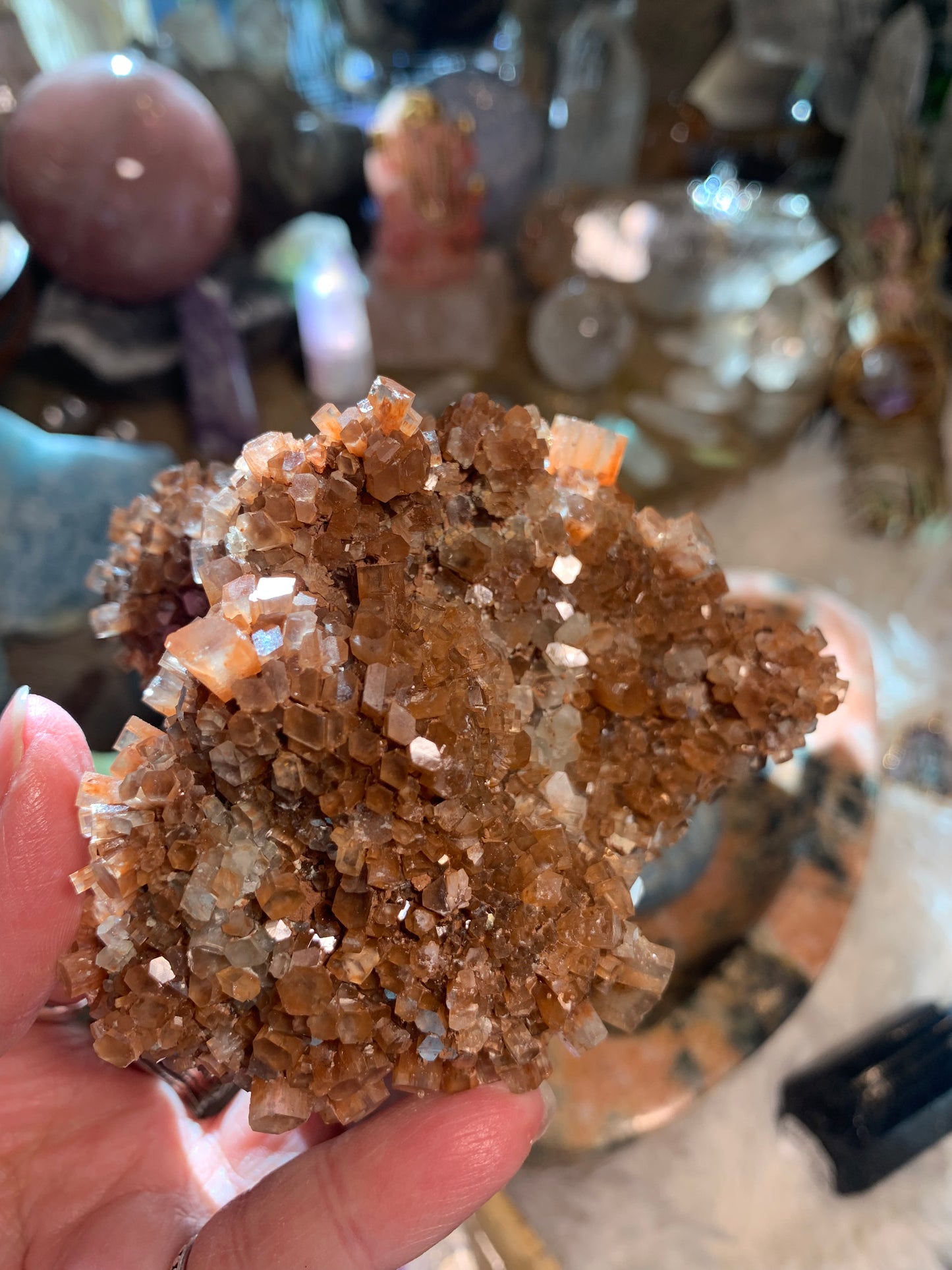 Medium Star Aragonite Cluster