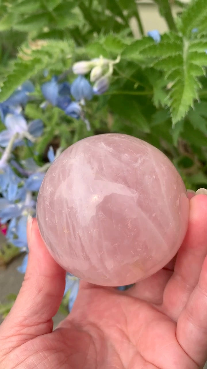 Rose Quartz Sphere