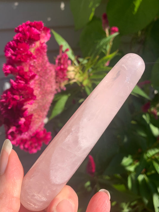 Rose Quartz Massage Wand