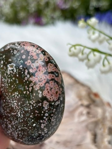 Kabamby Ocean Jasper - Palm Stone - Madagascar