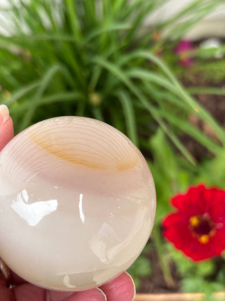 Watermelon Calcite - Sphere - Pakistan