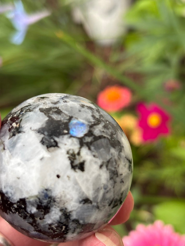 Rainbow Moonstone - Sphere | India