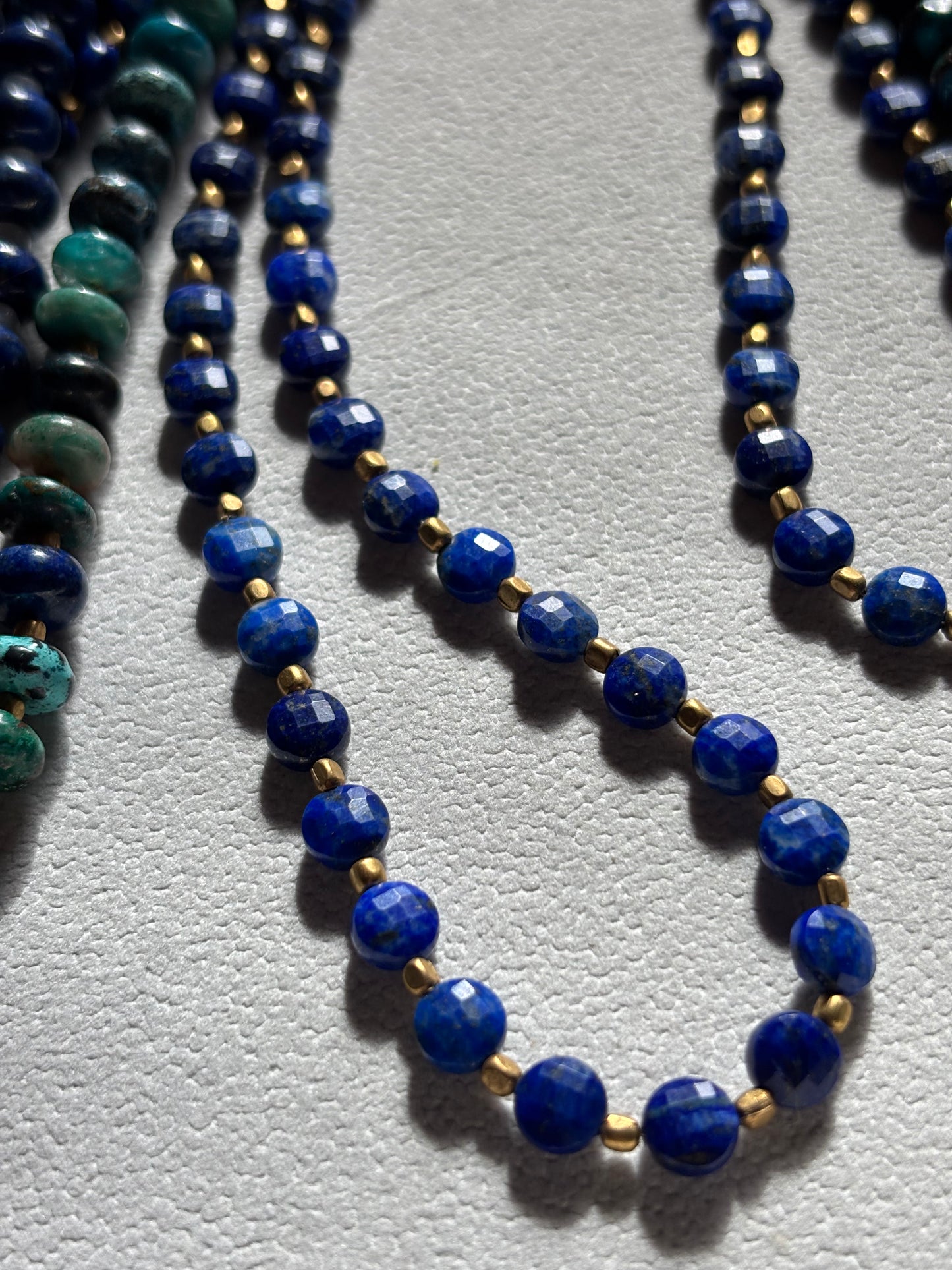 Deep Current — Faceted Lapis Lazuli