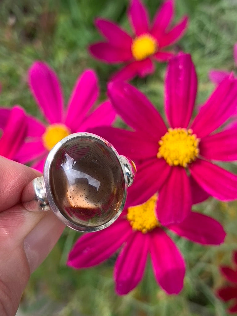 Smokey Quartz Ring size 9.5