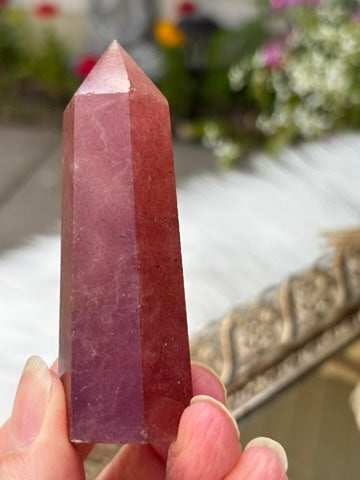 Strawberry Quartz tower