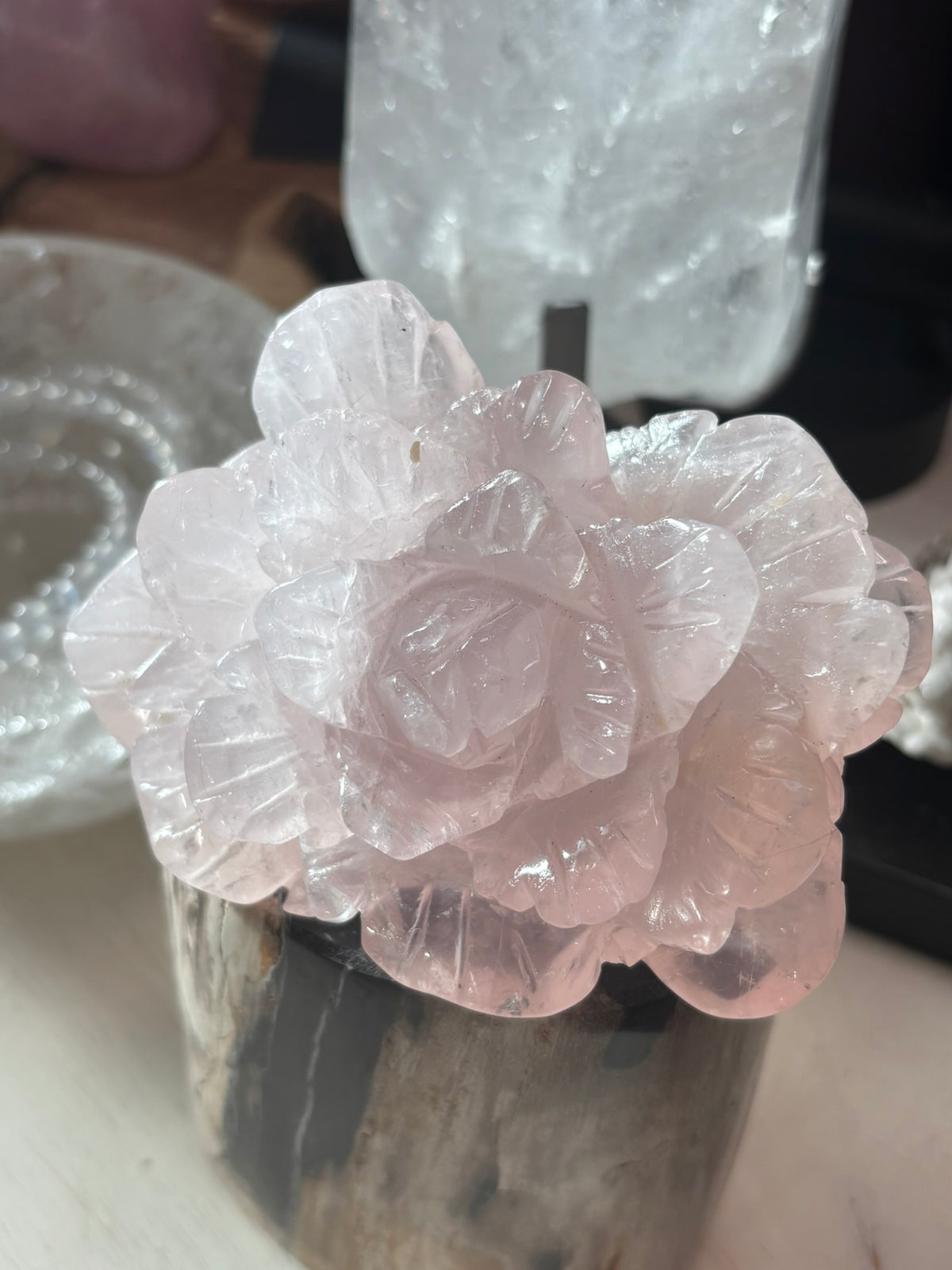 Rose Quartz - Flower