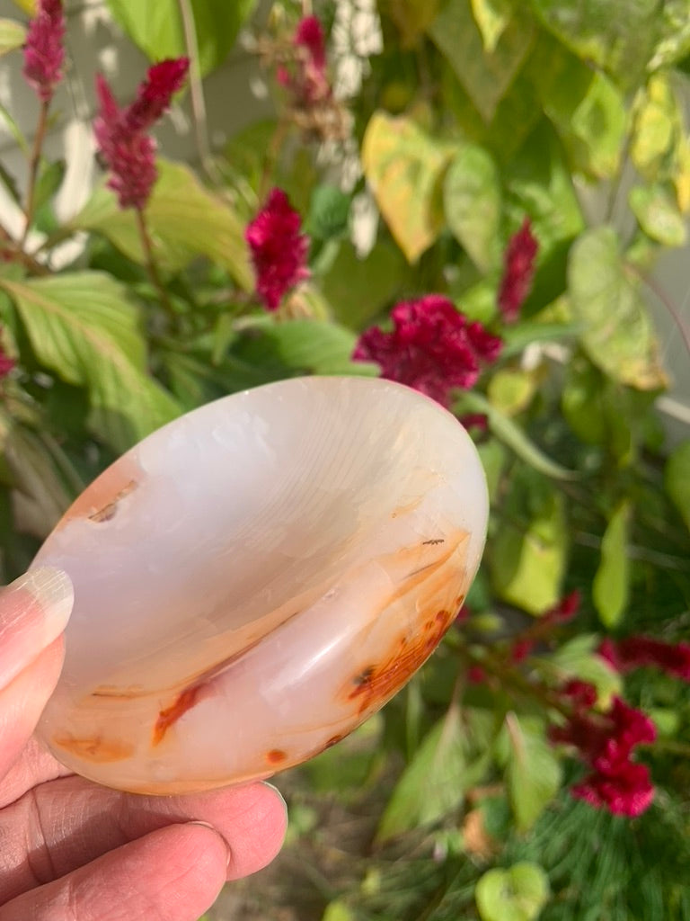 Carnelian Bowl - Madagascar