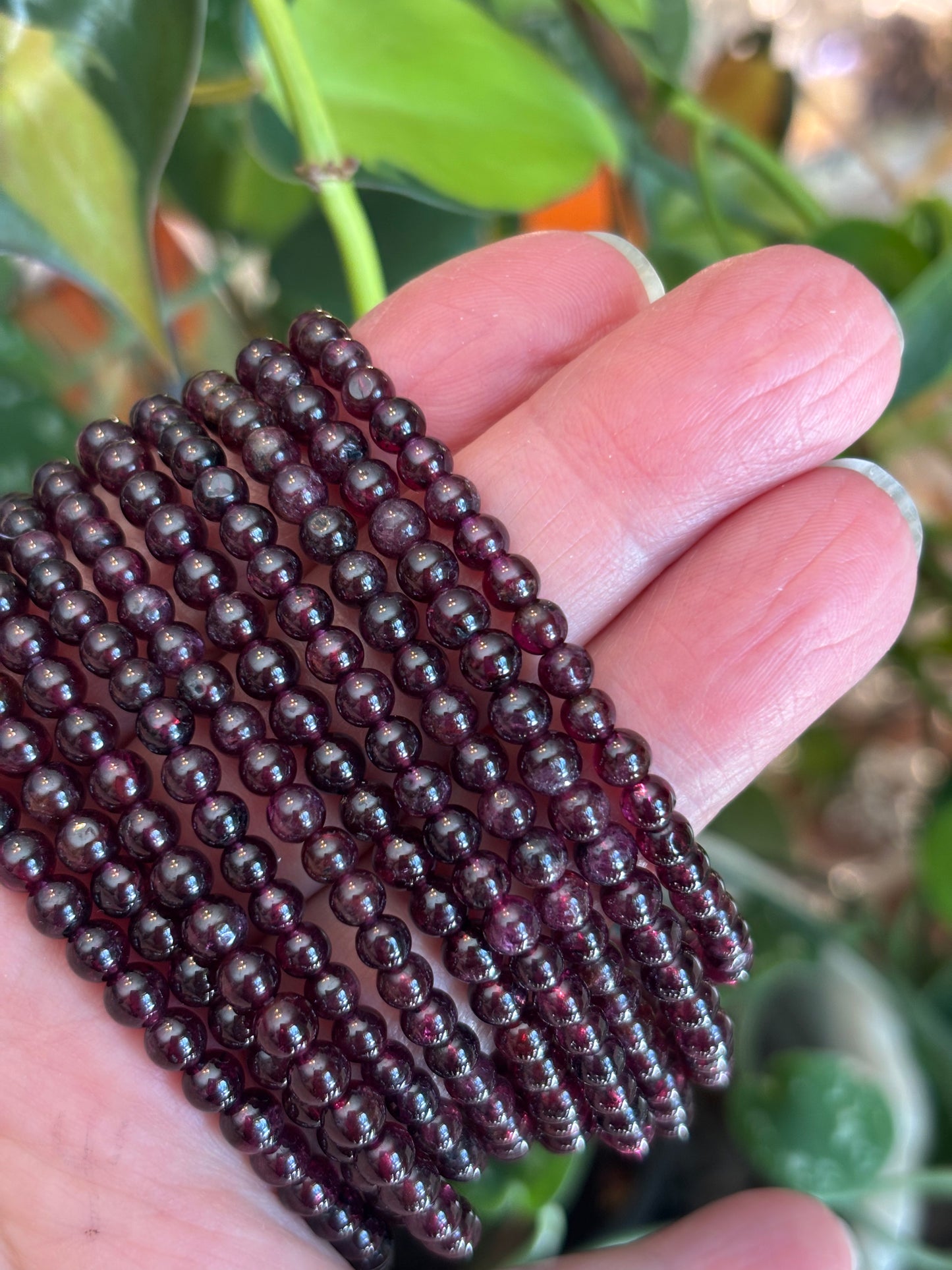 Purple Garnet Bracelet | Mozambique