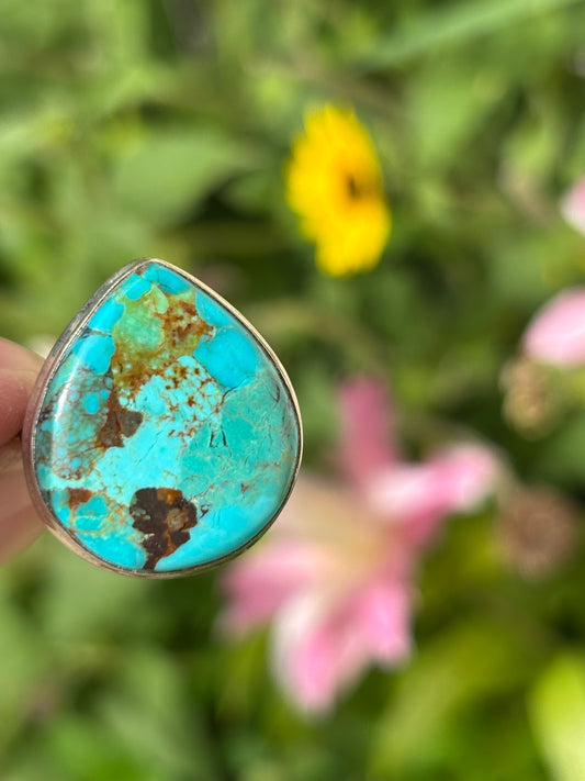 Turquoise Ring size 9.5