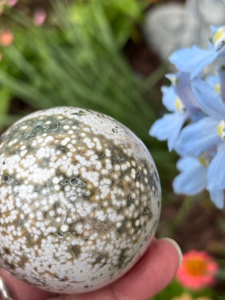 Sea Jasper Sphere - Madagascar