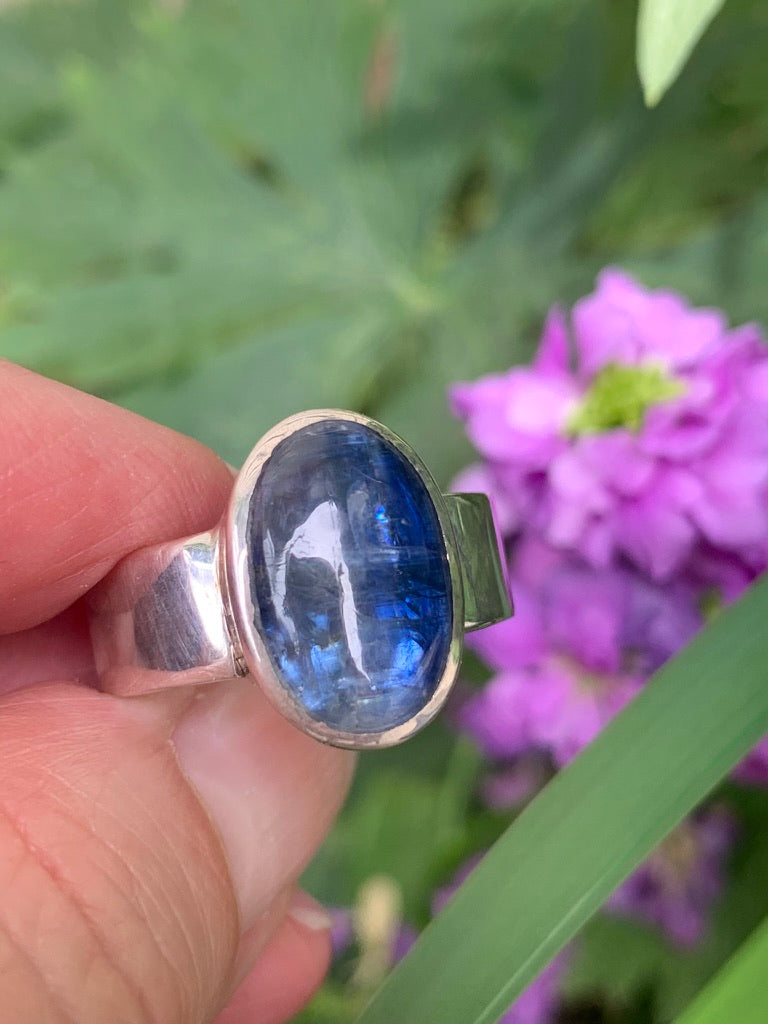 Blue Kyanite Ring size 9