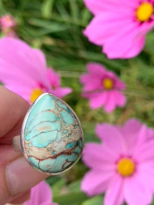 Turquoise Ring size 7