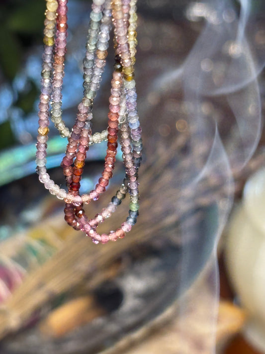 Starlit Canopy - Multi colored Sapphire