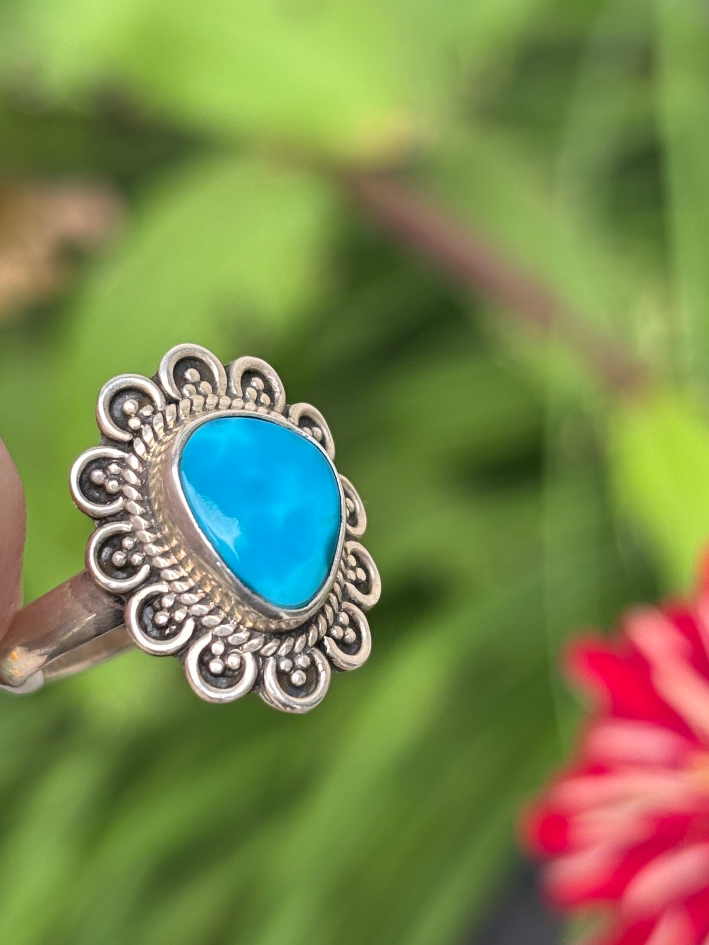 American Turquoise Ring size 6